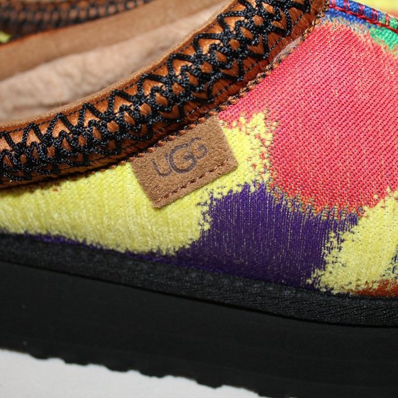 NIB UGG TAZZ‎ PRIDEPOP PLATFORM SHEARLING LINED SLIPPERS - Picture 4 of 8